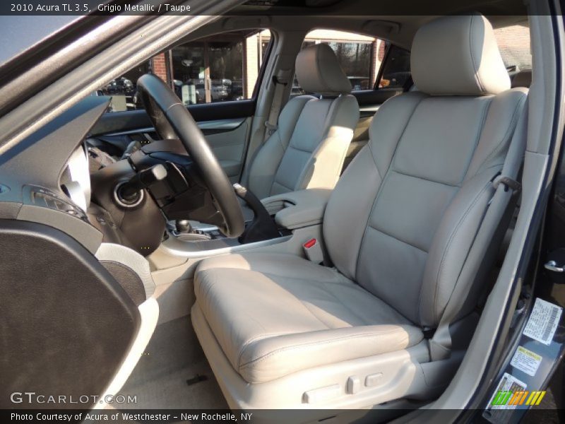 Grigio Metallic / Taupe 2010 Acura TL 3.5