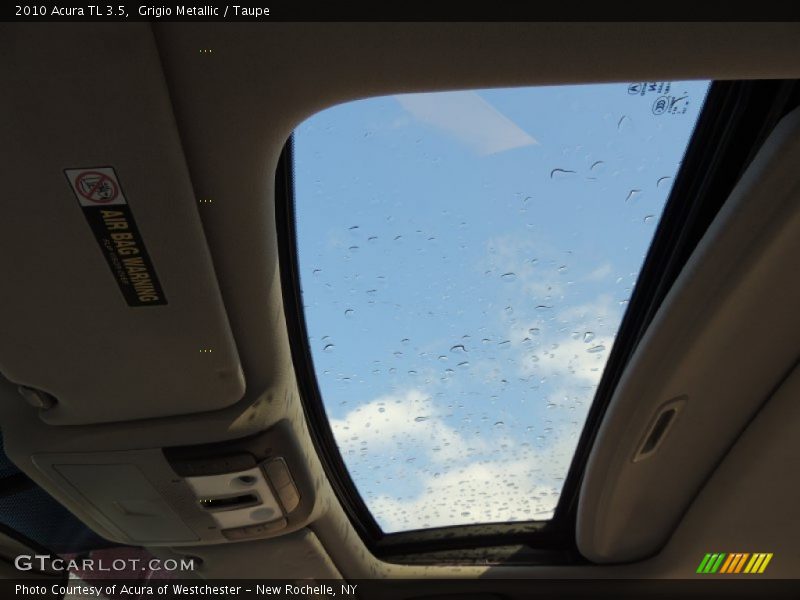 Grigio Metallic / Taupe 2010 Acura TL 3.5