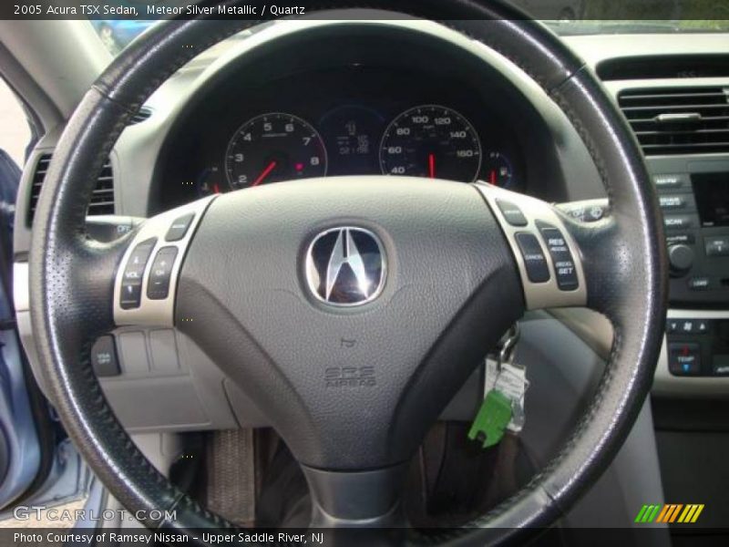Meteor Silver Metallic / Quartz 2005 Acura TSX Sedan