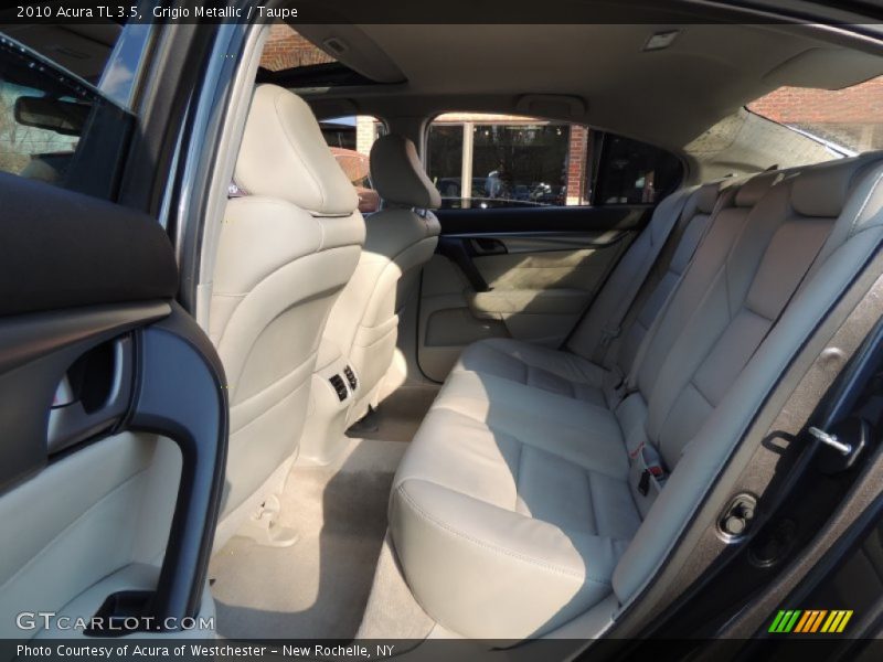 Grigio Metallic / Taupe 2010 Acura TL 3.5