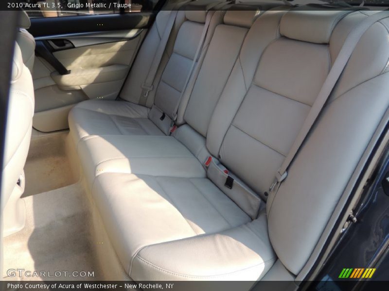 Grigio Metallic / Taupe 2010 Acura TL 3.5