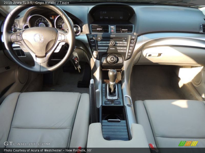 Grigio Metallic / Taupe 2010 Acura TL 3.5