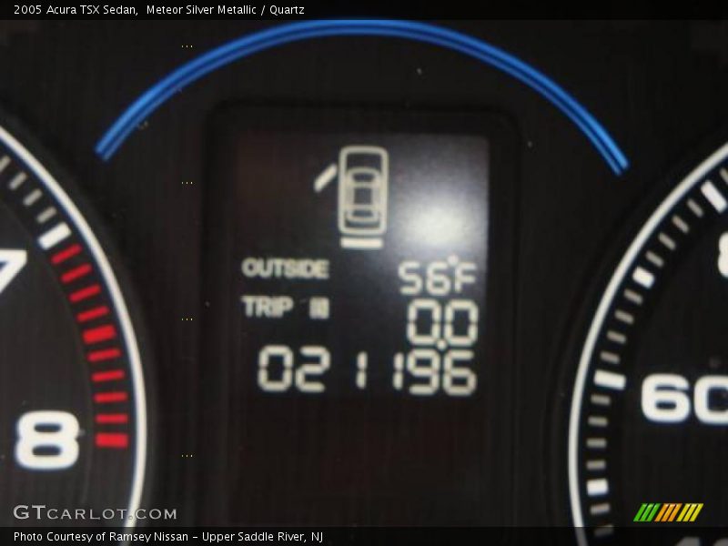 Meteor Silver Metallic / Quartz 2005 Acura TSX Sedan