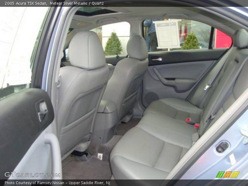 Meteor Silver Metallic / Quartz 2005 Acura TSX Sedan