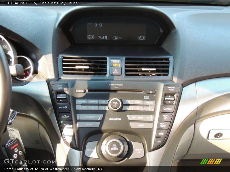 Grigio Metallic / Taupe 2010 Acura TL 3.5