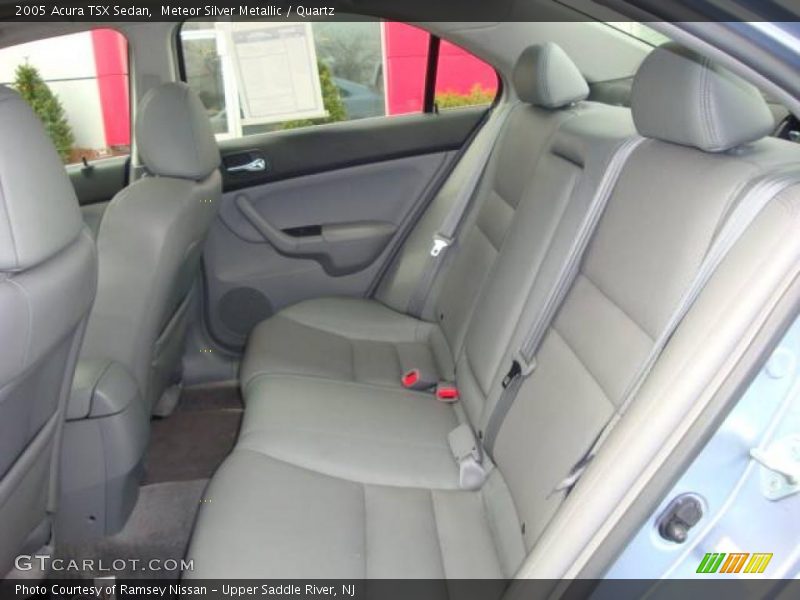 Meteor Silver Metallic / Quartz 2005 Acura TSX Sedan