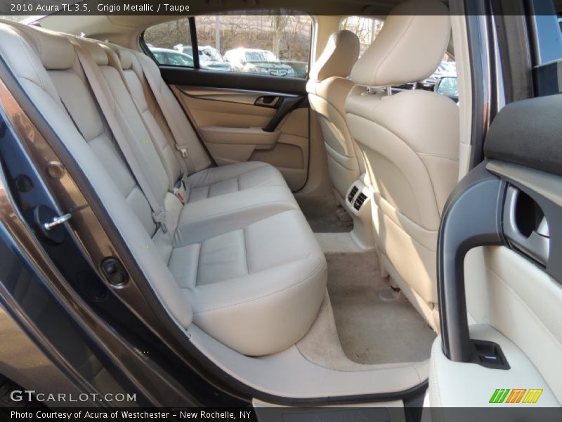 Grigio Metallic / Taupe 2010 Acura TL 3.5