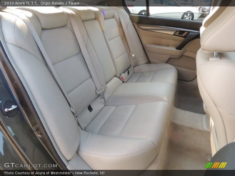 Grigio Metallic / Taupe 2010 Acura TL 3.5