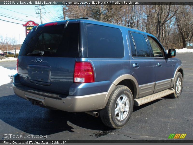 Medium Wedgewood Blue Metallic / Medium Parchment 2003 Ford Expedition Eddie Bauer 4x4