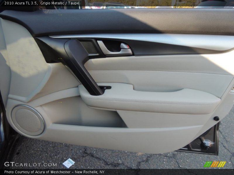 Grigio Metallic / Taupe 2010 Acura TL 3.5