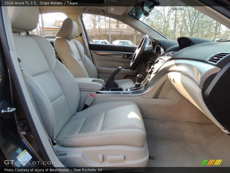 Grigio Metallic / Taupe 2010 Acura TL 3.5