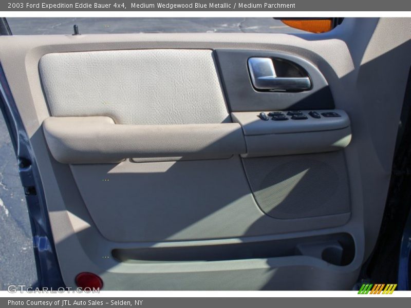 Medium Wedgewood Blue Metallic / Medium Parchment 2003 Ford Expedition Eddie Bauer 4x4