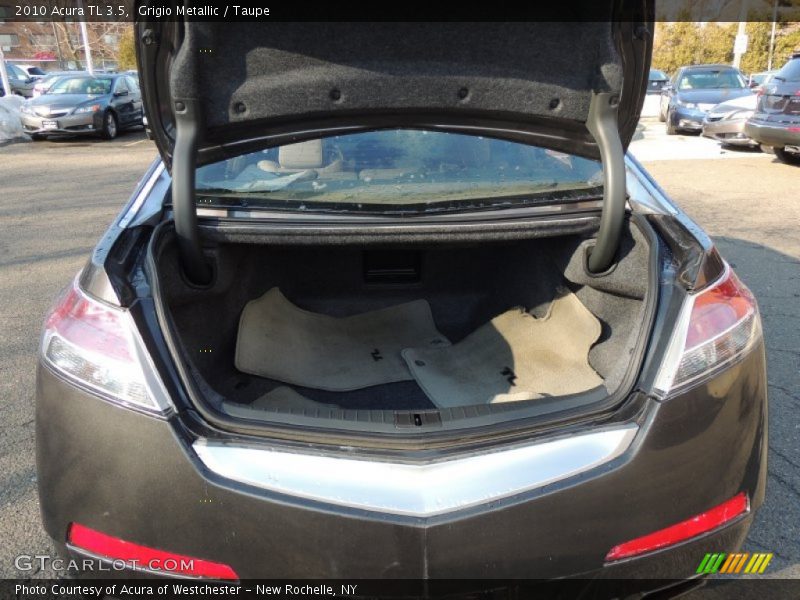 Grigio Metallic / Taupe 2010 Acura TL 3.5