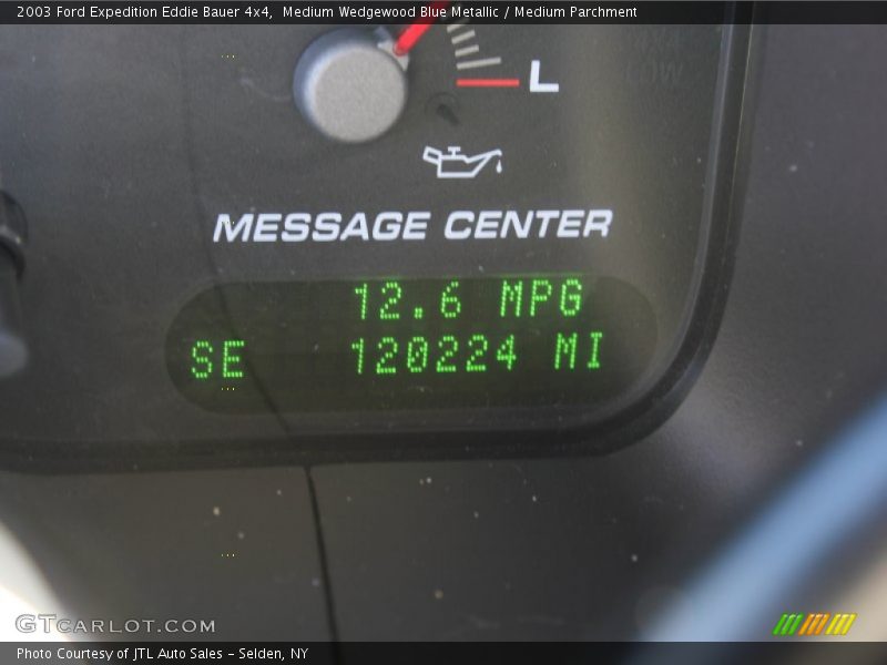 Medium Wedgewood Blue Metallic / Medium Parchment 2003 Ford Expedition Eddie Bauer 4x4