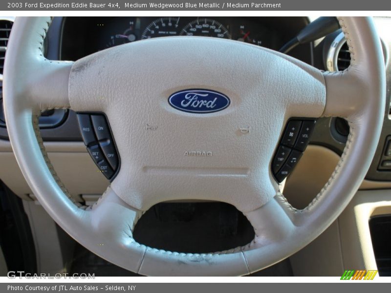 Medium Wedgewood Blue Metallic / Medium Parchment 2003 Ford Expedition Eddie Bauer 4x4