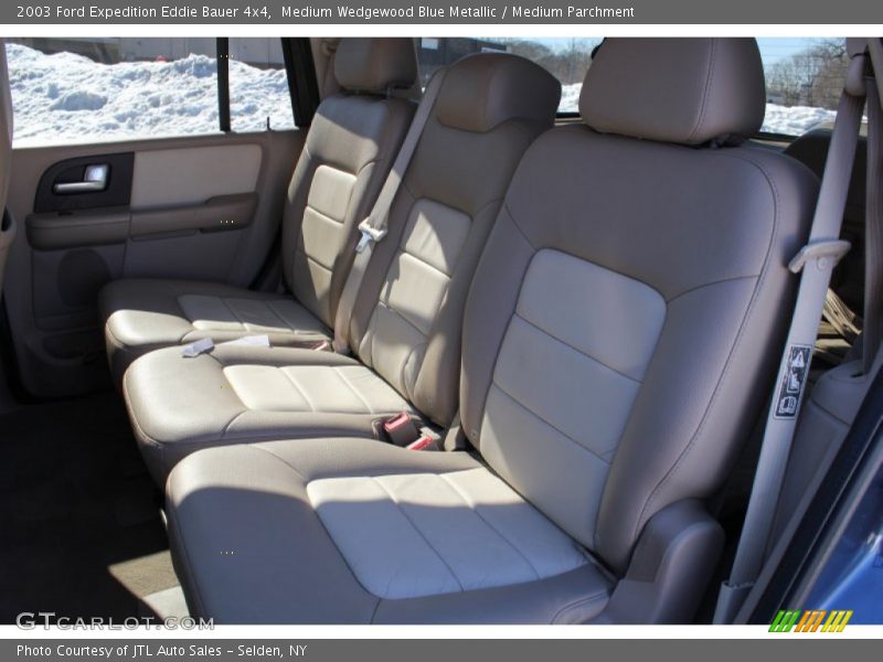 Medium Wedgewood Blue Metallic / Medium Parchment 2003 Ford Expedition Eddie Bauer 4x4