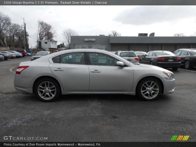 Radiant Silver Metallic / Charcoal 2009 Nissan Maxima 3.5 SV Premium