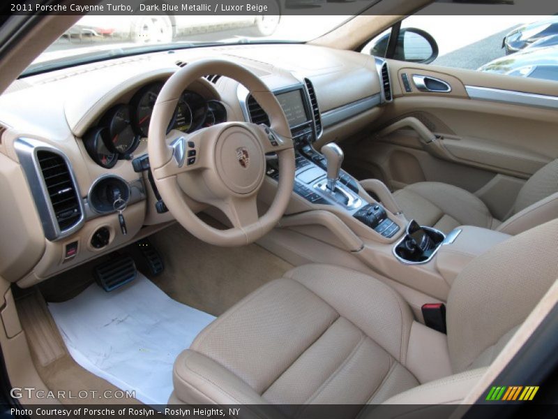 Luxor Beige Interior - 2011 Cayenne Turbo 