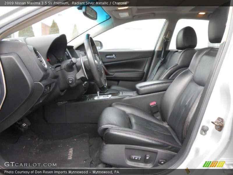 Radiant Silver Metallic / Charcoal 2009 Nissan Maxima 3.5 SV Premium