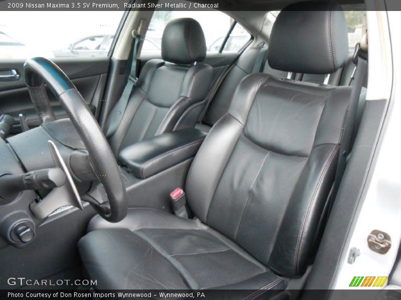 Radiant Silver Metallic / Charcoal 2009 Nissan Maxima 3.5 SV Premium