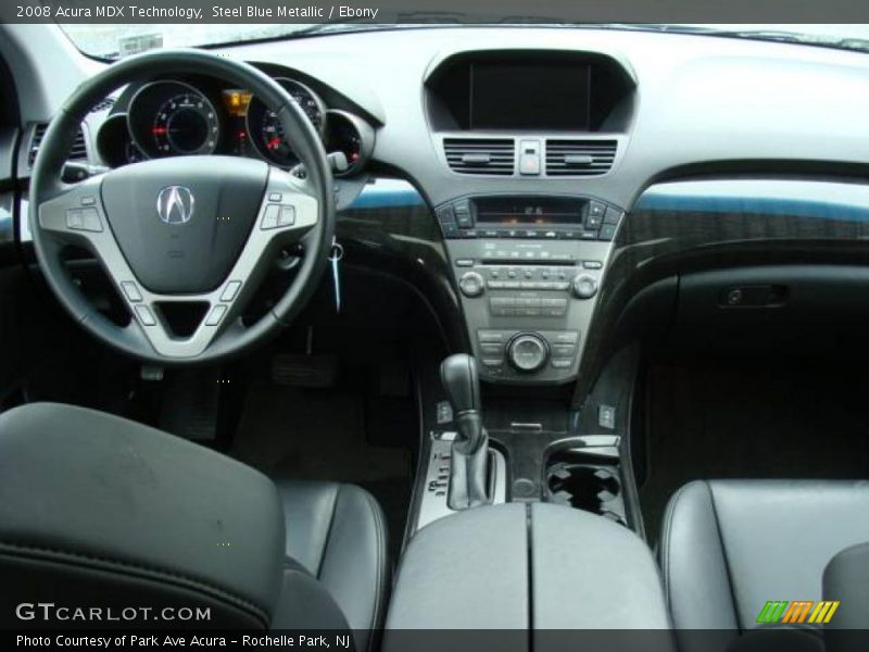 Steel Blue Metallic / Ebony 2008 Acura MDX Technology