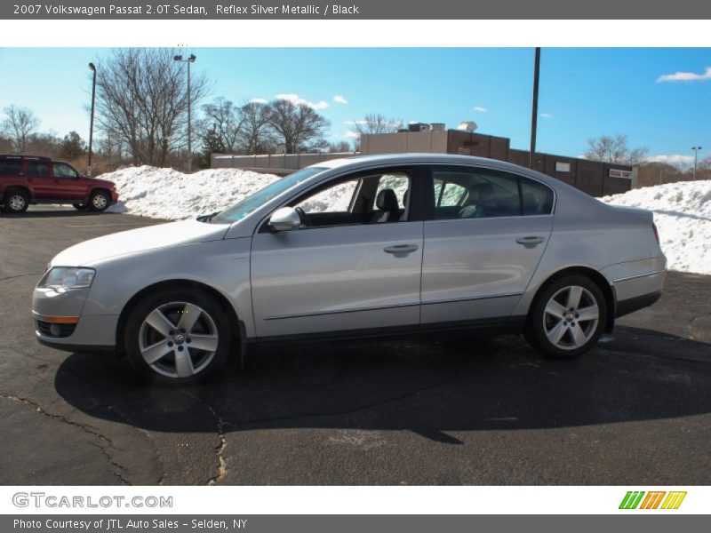 Reflex Silver Metallic / Black 2007 Volkswagen Passat 2.0T Sedan