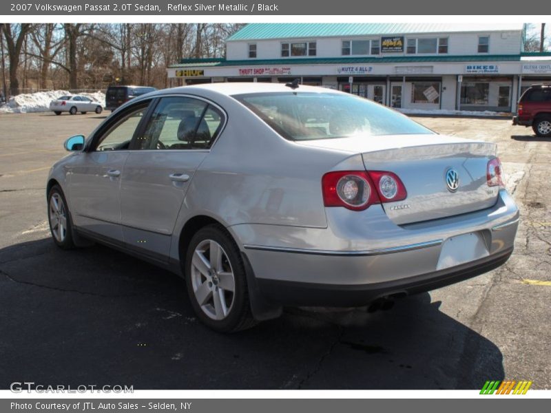 Reflex Silver Metallic / Black 2007 Volkswagen Passat 2.0T Sedan