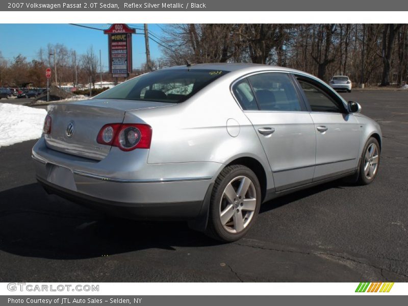 Reflex Silver Metallic / Black 2007 Volkswagen Passat 2.0T Sedan