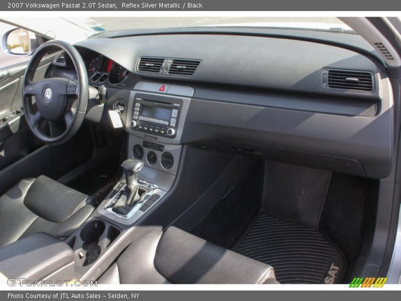 Reflex Silver Metallic / Black 2007 Volkswagen Passat 2.0T Sedan
