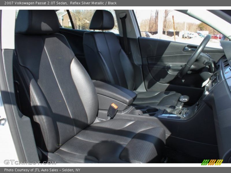 Reflex Silver Metallic / Black 2007 Volkswagen Passat 2.0T Sedan