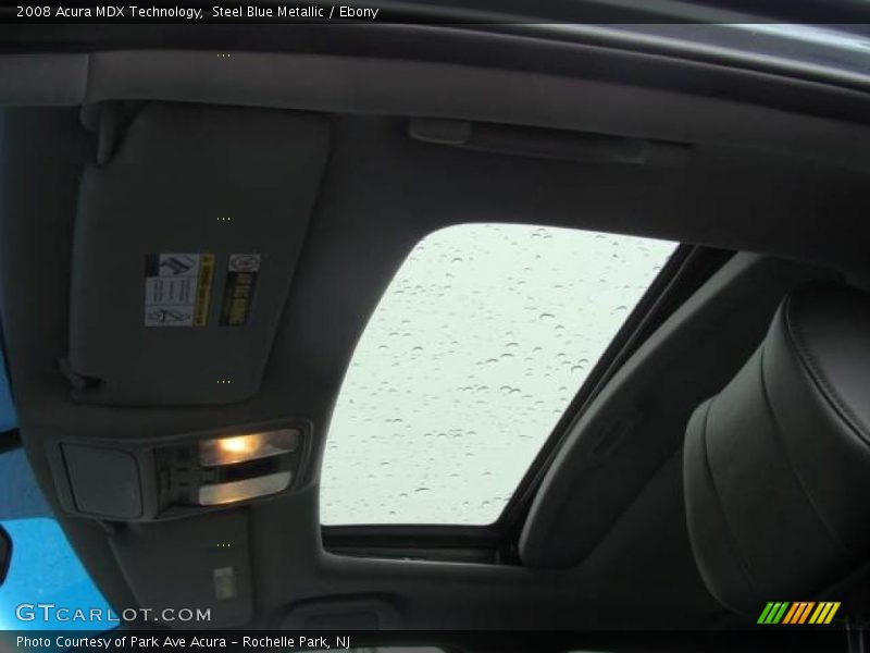 Steel Blue Metallic / Ebony 2008 Acura MDX Technology