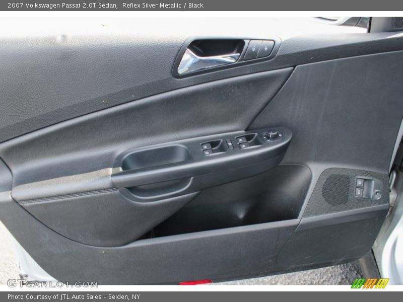 Reflex Silver Metallic / Black 2007 Volkswagen Passat 2.0T Sedan