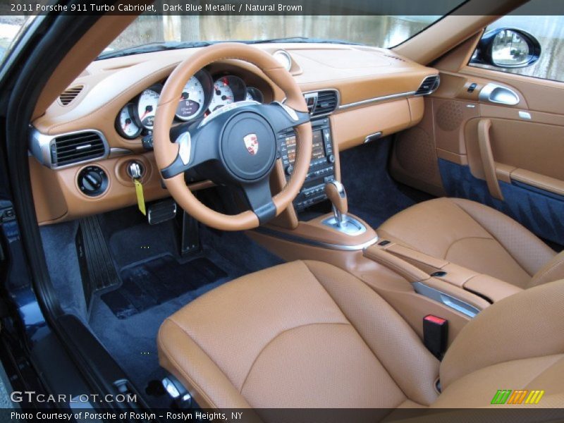 Natural Brown Interior - 2011 911 Turbo Cabriolet 