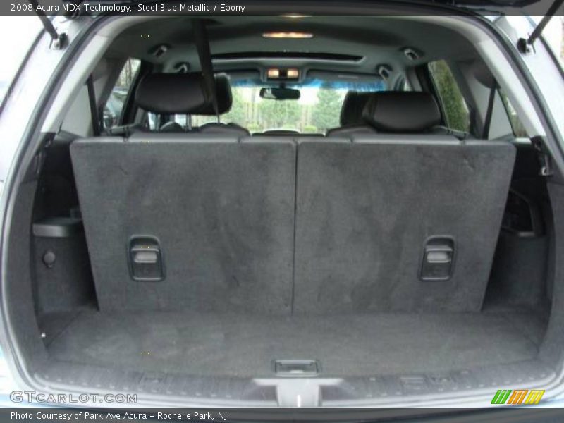 Steel Blue Metallic / Ebony 2008 Acura MDX Technology