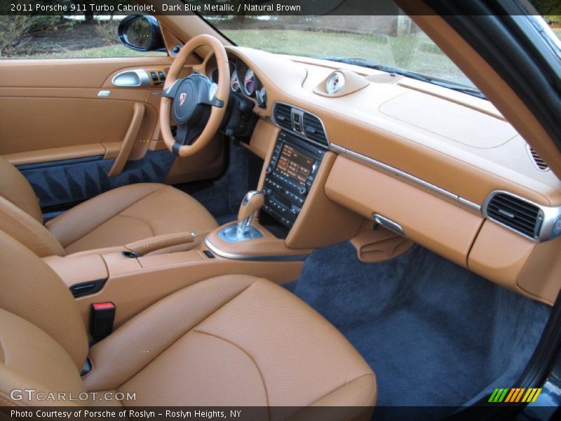 Dashboard of 2011 911 Turbo Cabriolet