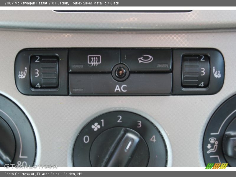 Reflex Silver Metallic / Black 2007 Volkswagen Passat 2.0T Sedan