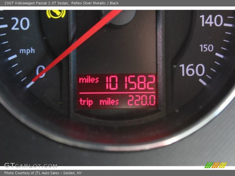Reflex Silver Metallic / Black 2007 Volkswagen Passat 2.0T Sedan
