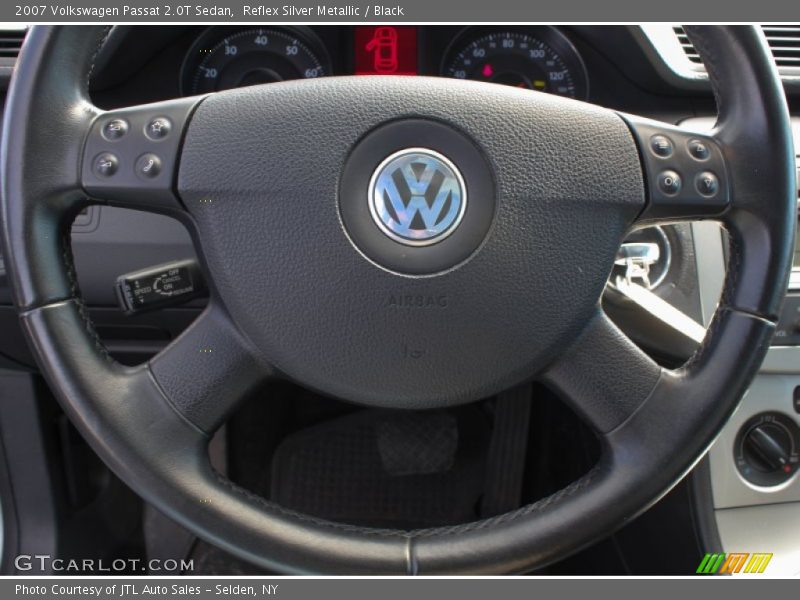 Reflex Silver Metallic / Black 2007 Volkswagen Passat 2.0T Sedan