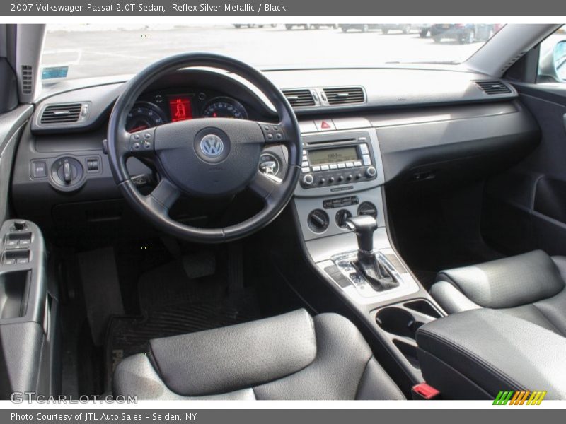 Reflex Silver Metallic / Black 2007 Volkswagen Passat 2.0T Sedan