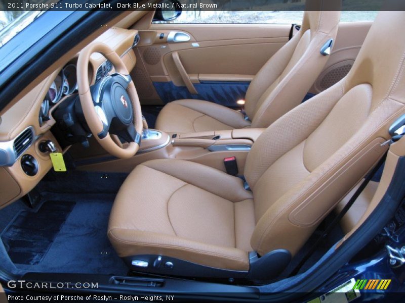 Front Seat of 2011 911 Turbo Cabriolet