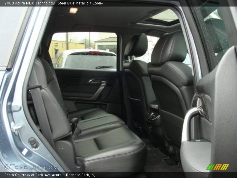 Steel Blue Metallic / Ebony 2008 Acura MDX Technology
