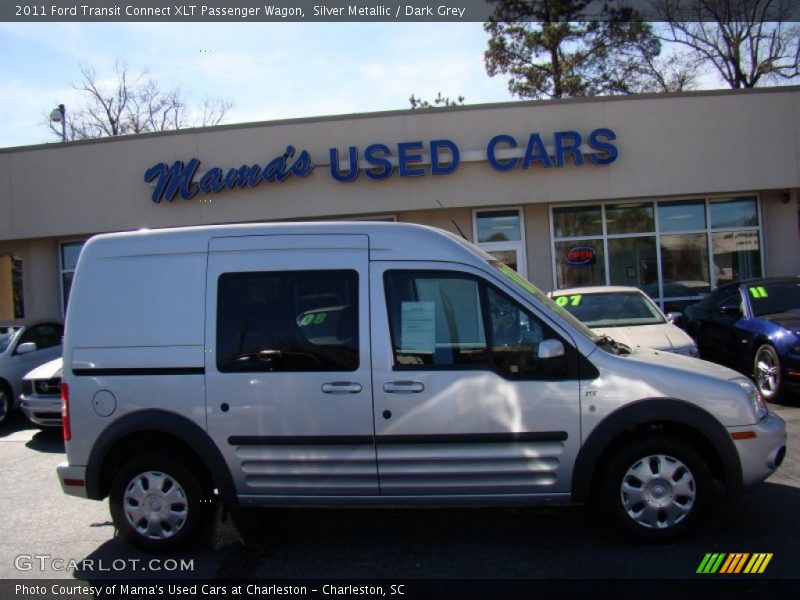 Silver Metallic / Dark Grey 2011 Ford Transit Connect XLT Passenger Wagon