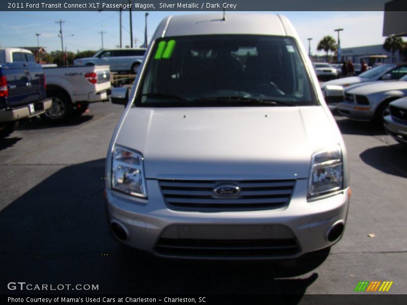 Silver Metallic / Dark Grey 2011 Ford Transit Connect XLT Passenger Wagon