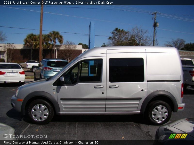 Silver Metallic / Dark Grey 2011 Ford Transit Connect XLT Passenger Wagon