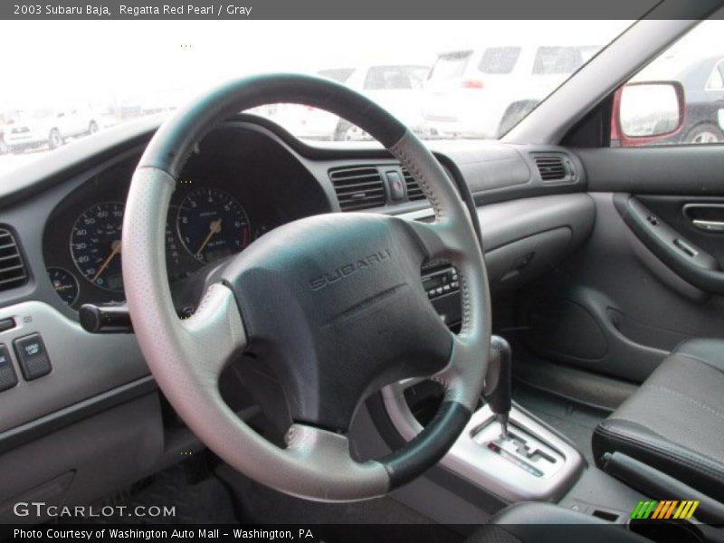 Dashboard of 2003 Baja 