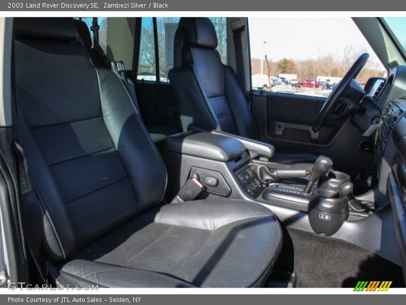 Zambezi Silver / Black 2003 Land Rover Discovery SE