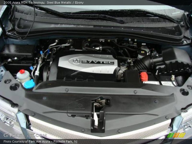 Steel Blue Metallic / Ebony 2008 Acura MDX Technology