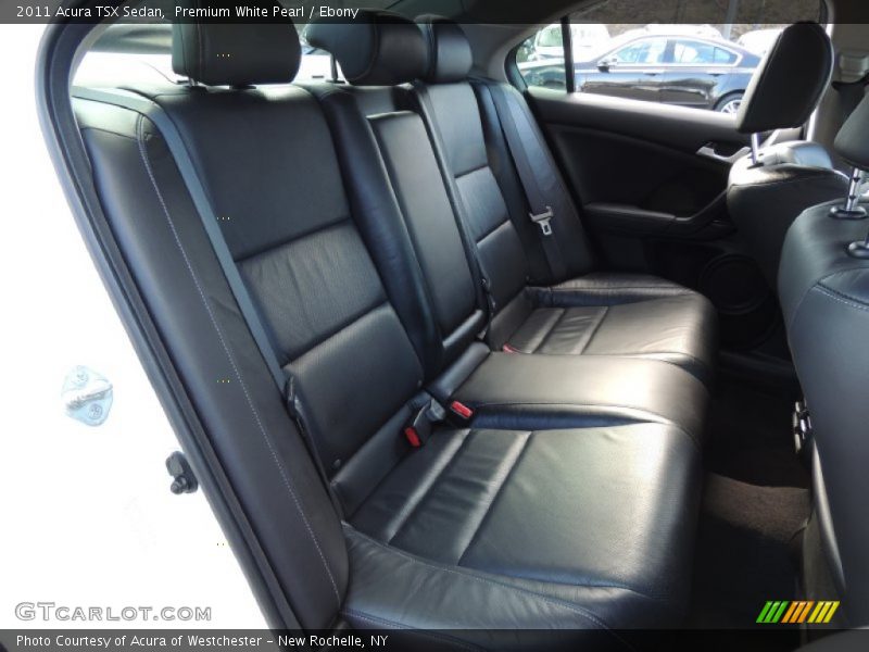 Premium White Pearl / Ebony 2011 Acura TSX Sedan