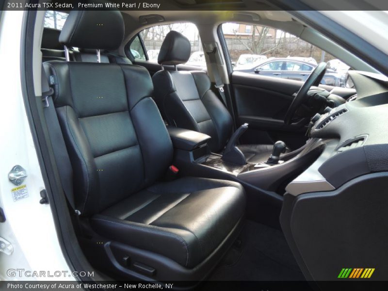 Premium White Pearl / Ebony 2011 Acura TSX Sedan