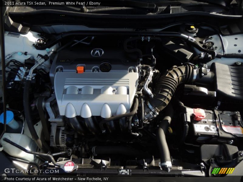 Premium White Pearl / Ebony 2011 Acura TSX Sedan